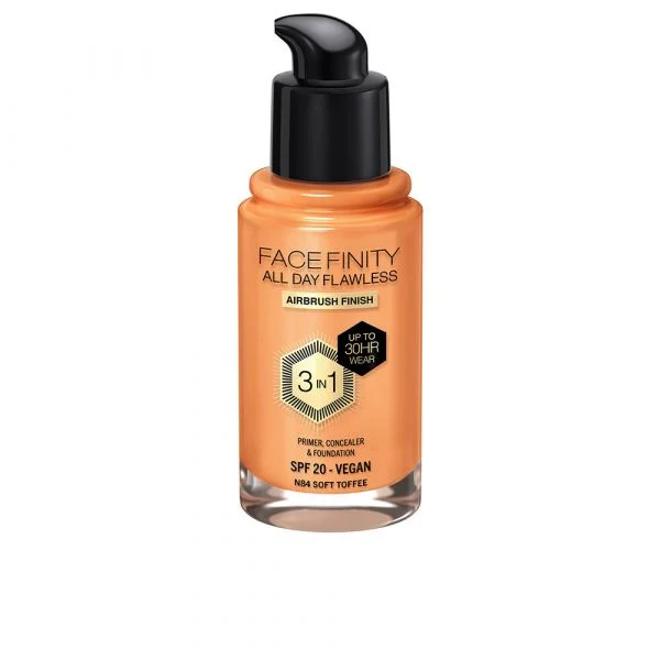 Max Factor Facefinity All Day Flawless Base 3 em 1 Tom #N84-soft Toffee