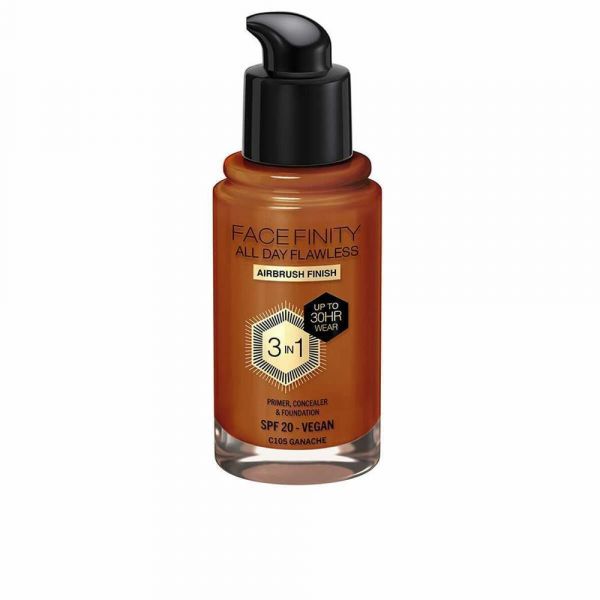 Max Factor Facefinity All Day Flawless Base 3 em 1 Tom #C105-ganache