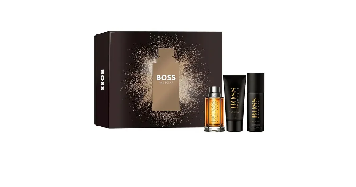 Coffret Hugo Boss The Scent 3 Peças
