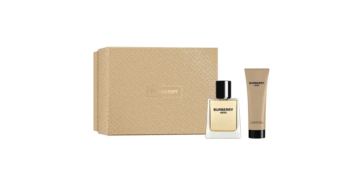 Coffret Burberry Hero Gift Eau de Toilette 50ml e Gel de banho 75ml para homem