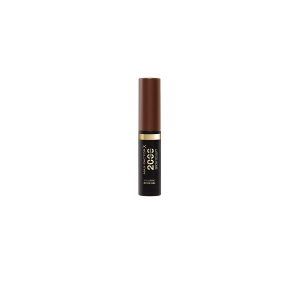 Max Factor 2000 Calorie Brow Sculpt Gel para Sobrancelhas Tom 004 Black Brown 4,5 ml