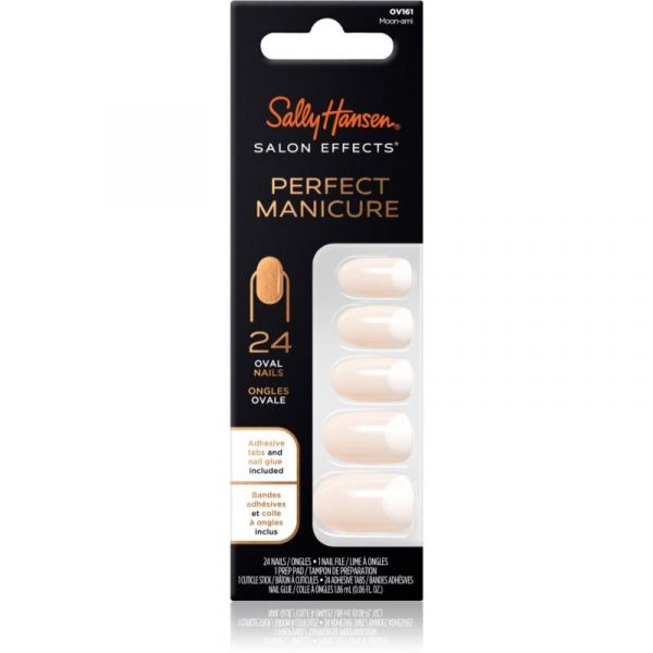 Sally Hansen Salon Effects Unhas Artificiais Ov161 Moon-ami 24 Un.