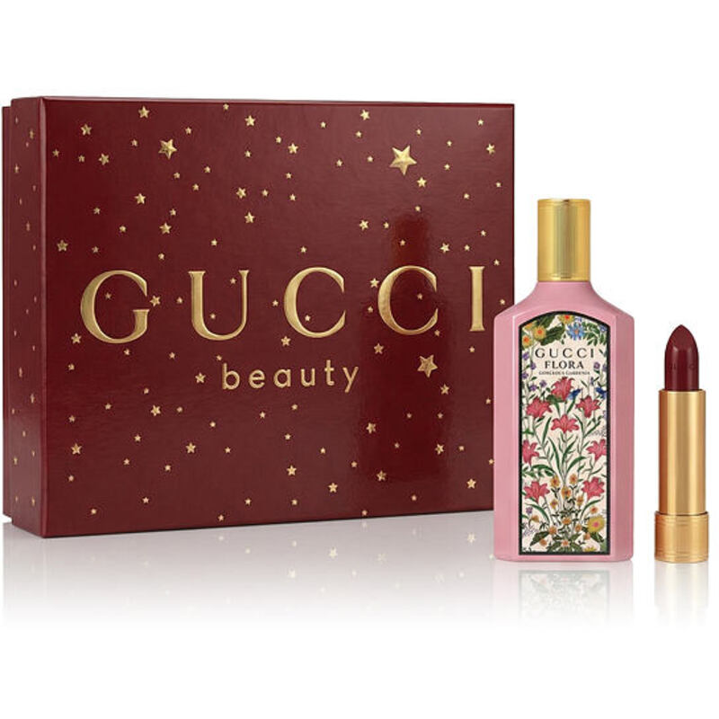 Conjunto Flora Gorgeous Gardenia EDP 50 ml a rtěnka 1,8 g 100ml