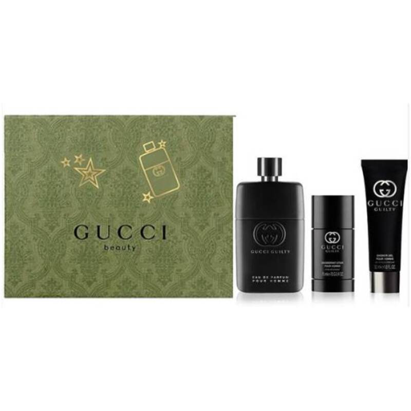 Guilty pour Homme Gift set EDT 90 ml, deodorant 75 ml and shower gel 50 ml