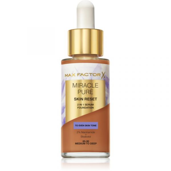 Max Factor Miracle Pure Cuidado de Maquilhagem Tom 85-90 Medium To Deep 30ml
