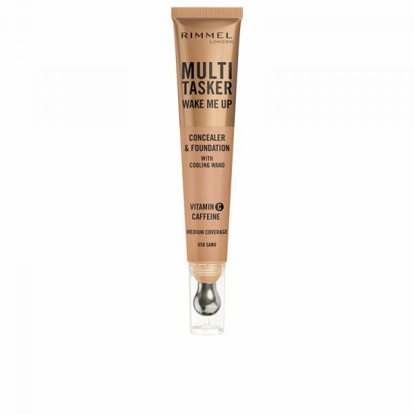 Rimmel Multitasker Wake Me Up Corretivo e Base De Maquilhagem Tom #areia 20ml