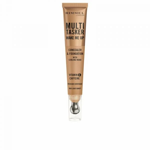 Rimmel Multitasker Wake Me Up Corretivo e Base De Maquilhagem Tom #light Honey 20ml