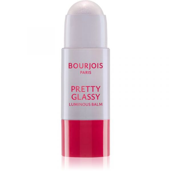 Bourjois Pretty Glassy Iluminador Bálsamo tom 01 Lilac 5g