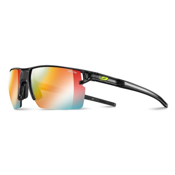 Julbo Óculos de Sol Outline Transluscent Black / Black Reactiv Zebra Li