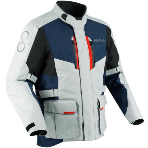 Bering Casaco Siberia Grey / Blue / Red L