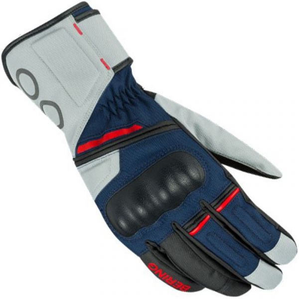 Bering Luvas Siberia Lady Grey / Blue / Red T7