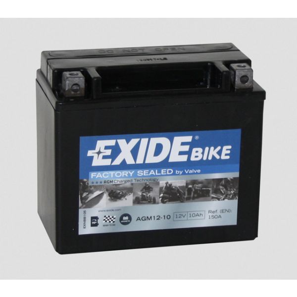 Exide Bateria Factory Sealed AGM12-10