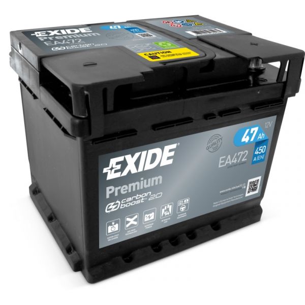 Exide Bateria Premium 47ah 450en Lb1 +d. Ea472