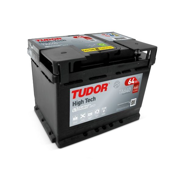 Tudor Bateria High-tech 64ah 640en +d. Ta640