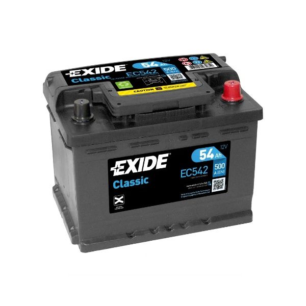 Exide Bateria Classic 54ah 500en Lb2 +d. Ec542