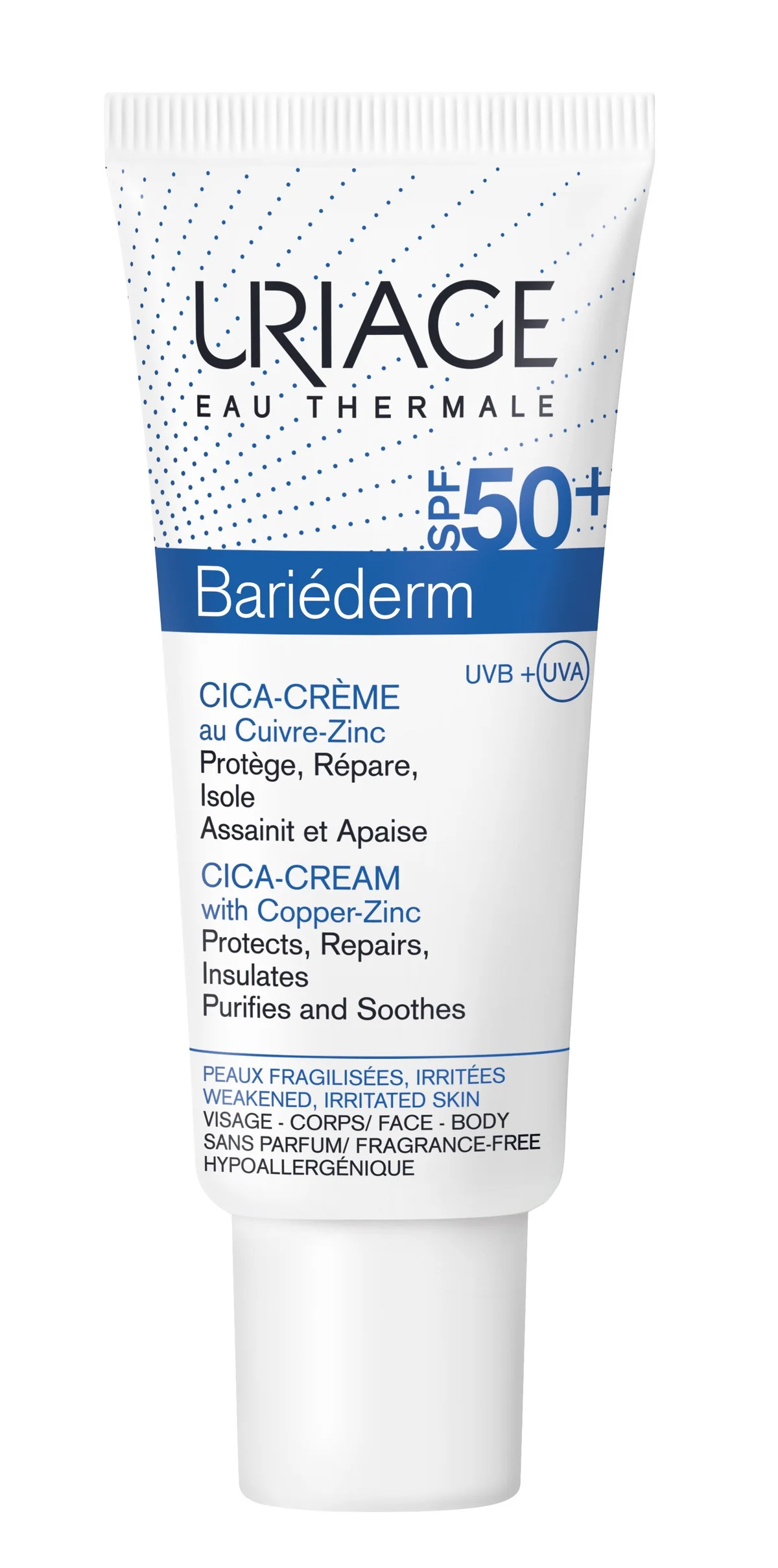 URIAGE BARIEDERM CICA CR SPF50+ 40ML | WOWFARMA