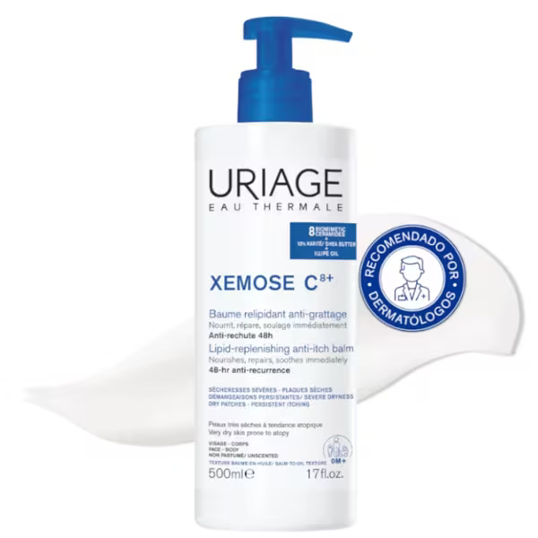 Uriage Xémose C8+ Bálsamo 500mL - Apaziguante & Anti-Prurido