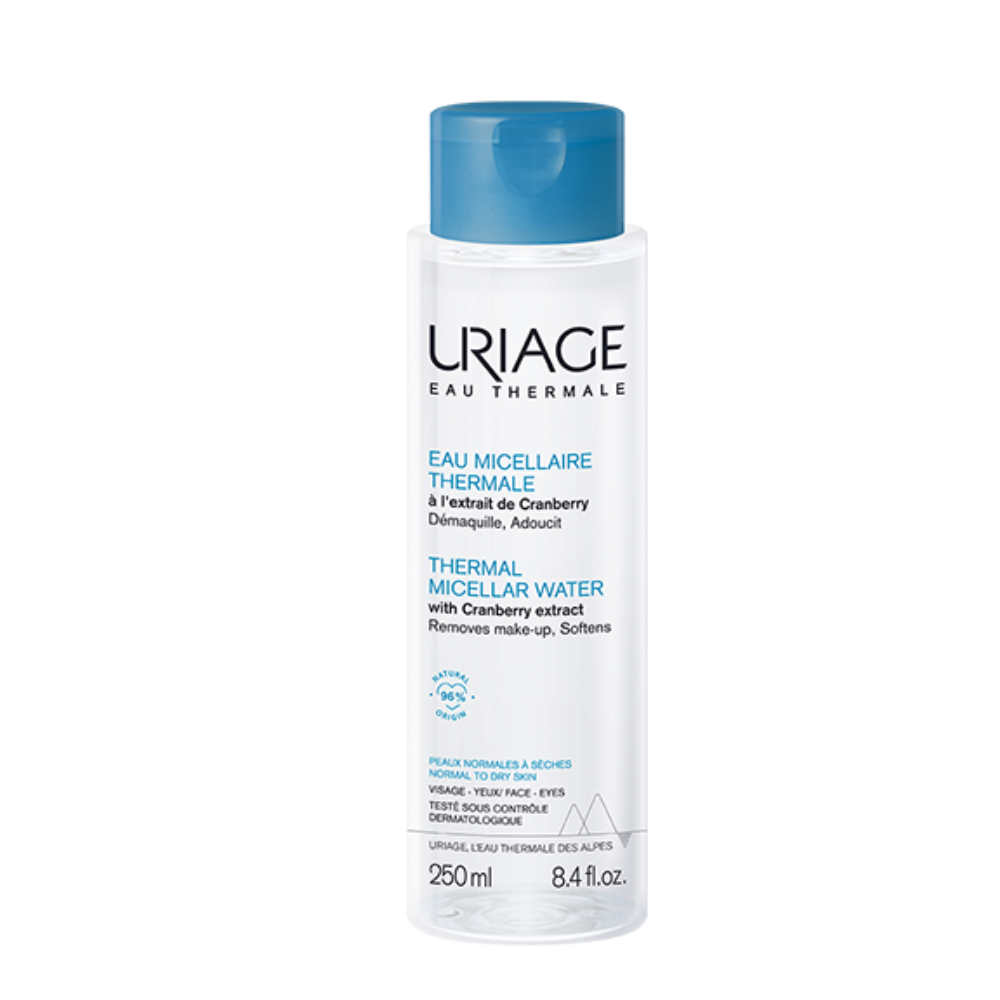 Uriage Thermal Água Micelar 250mL – Pele Normal a Seca