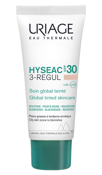 Uriage Hyséac 3-Regul com Cor SPF30 40mL – Anti-Imperfeições