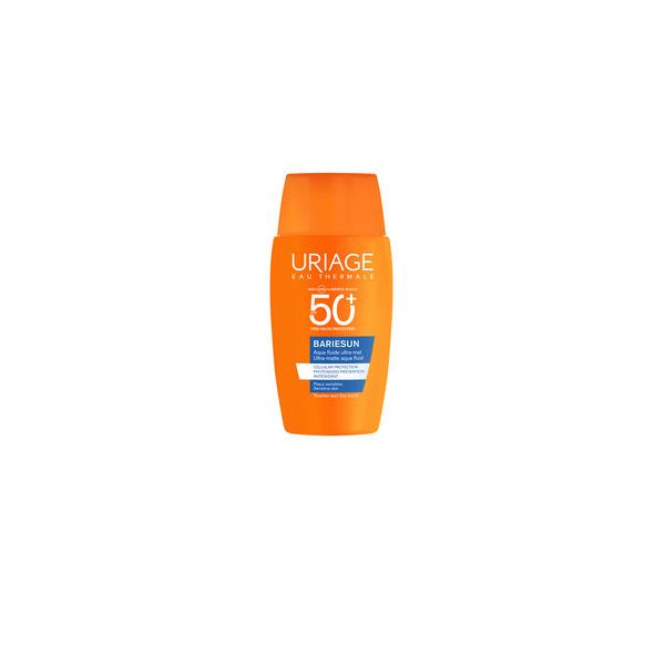 Protetor Solar Uriage Bariésun Aqua Fluído Ultra-Matte Pele Oleosa a Mista SPF50+ 50ml