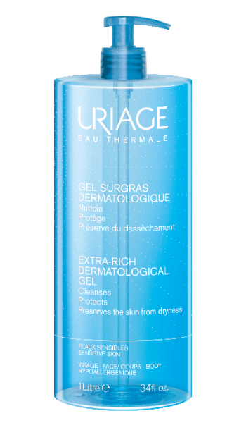 Uriage Surgras Gel de Limpeza 1L – Suavidade & Conforto