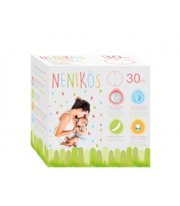 Kiokids Discos Absorventes Amamentação 30 unidades