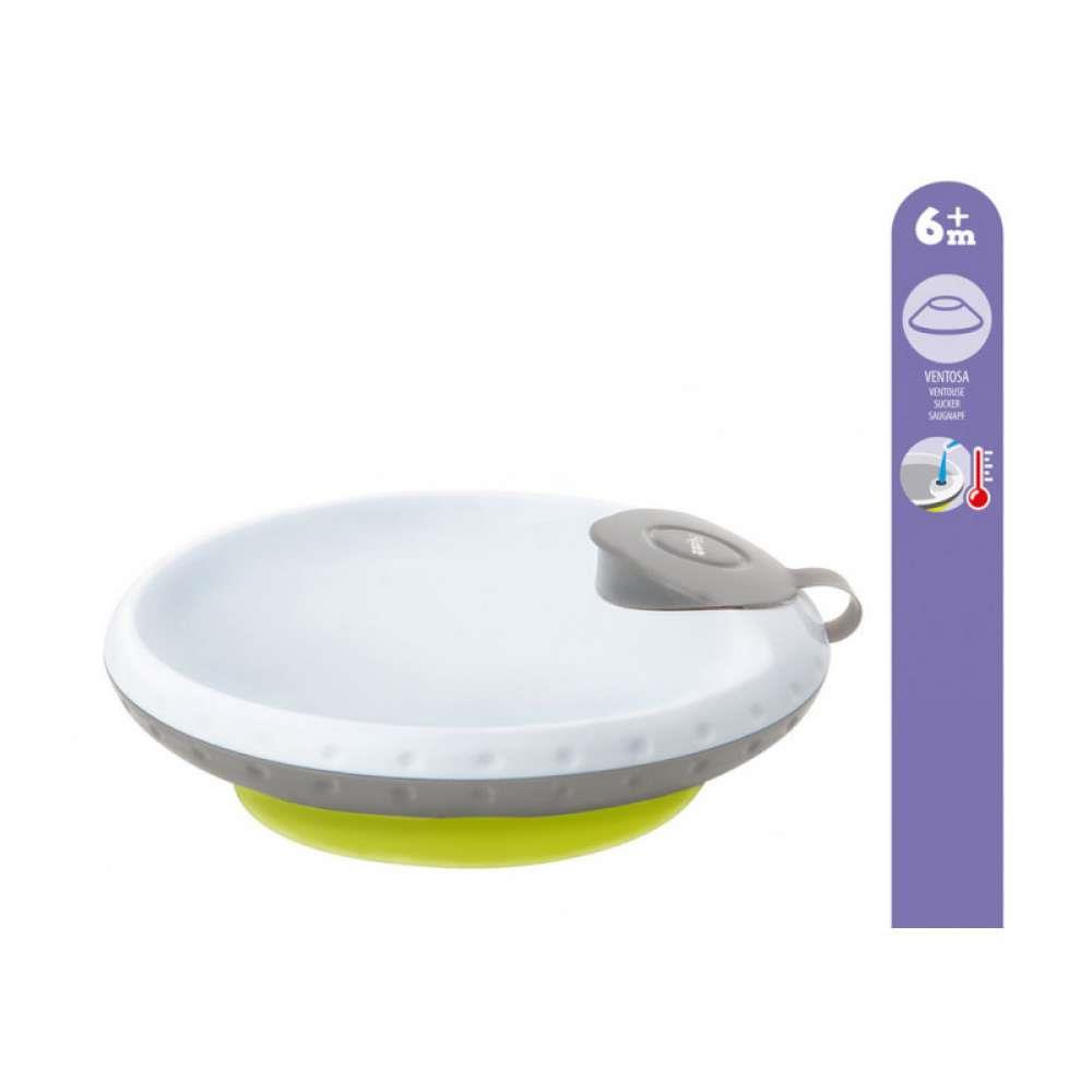 Prato Térmico com Ventosa 17cm