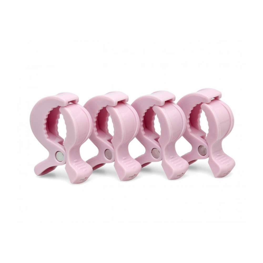 Conjunto 4 Molas para Musselina Kiokids Rosa
