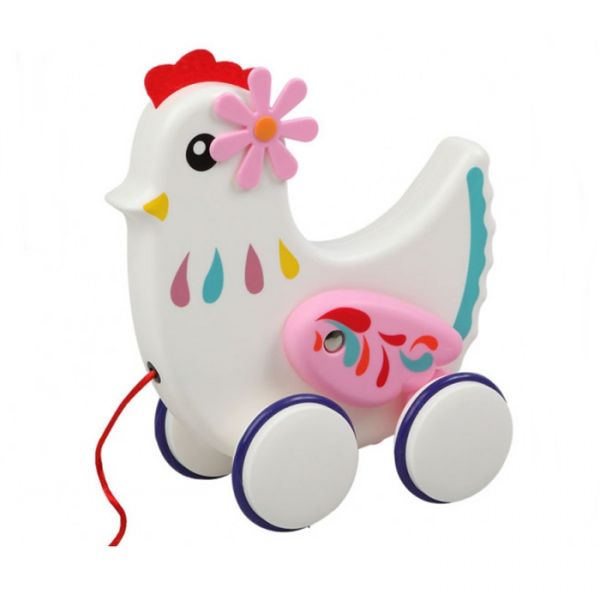 Kiokids - Brinquedo Galinha de Arraste - KK2763