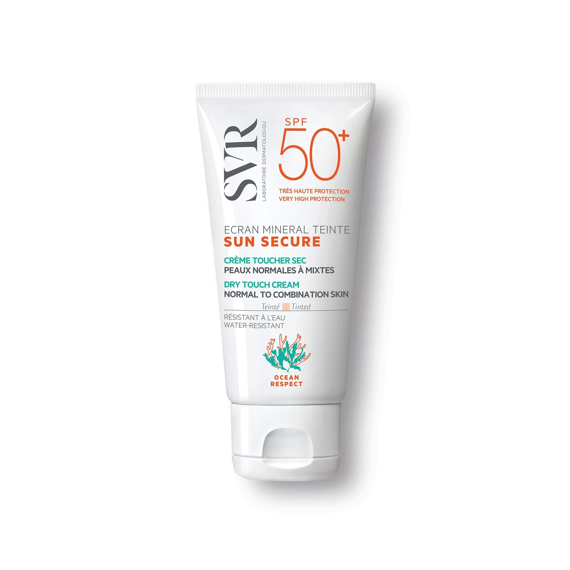 SVR Sun Secure Minéral Teinté SPF50+ 50mL – Proteção Solar Mineral com Cor