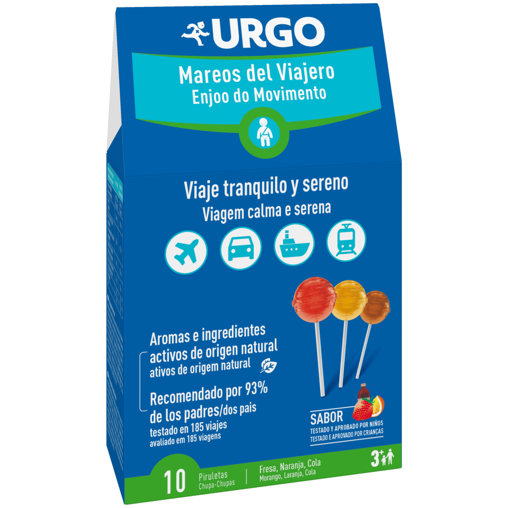 Urgo Enjoo do Movimento 10 Chupa-Chupas