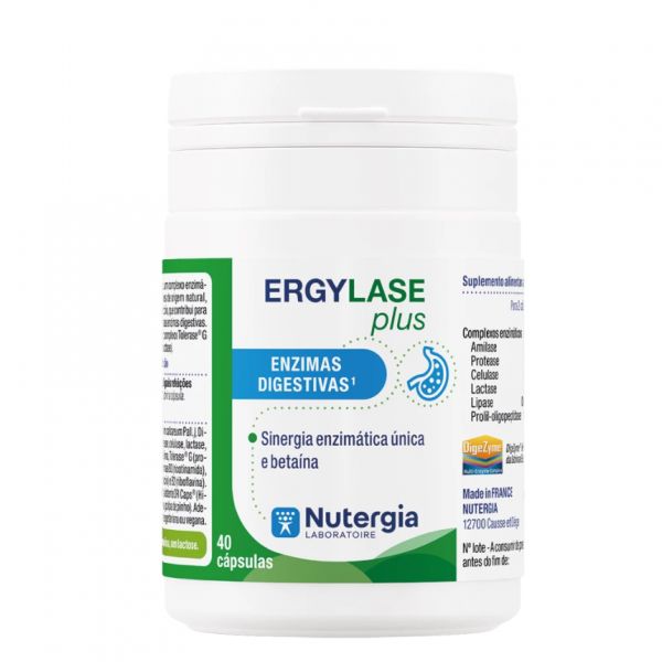 Nutergia Ergylase Plus 40 Cápsulas