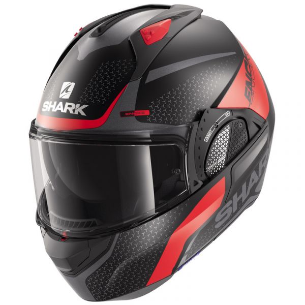 Shark Capacetes Evo-gt Encke Black Red Anthracite Xs