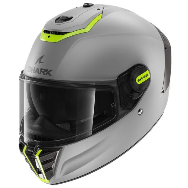 Shark Capacete Spartan Rs Blank Sp Silver Yellow Silver S