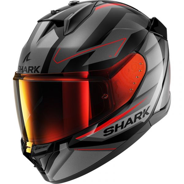 Shark Capacete D-skwal 3 Sizler Black / Anthracite / Red L