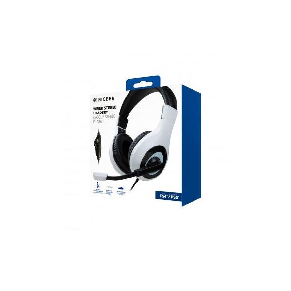 Big Ben Headset Gaming Stereo Branco PS5