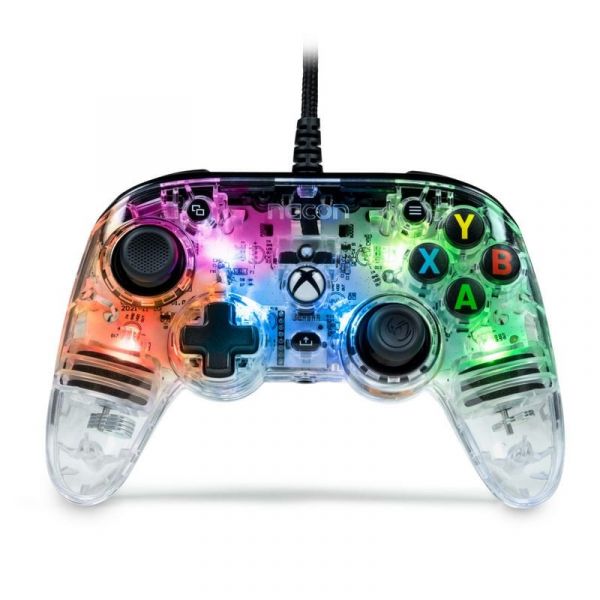 Nacon Pro Compact Controller Colorlight Comando Com Fio para PC/Xbox One/Xbox Series