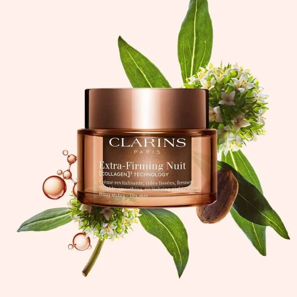 Clarins Extra Firming Nuit Creme Revitalizante Peles Secas 50ml