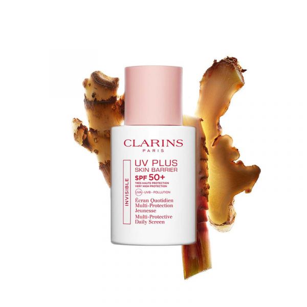 Protetor Solar Clarins UV Plus Skin Barrier Fluído Invisível SPF50+ 30ml