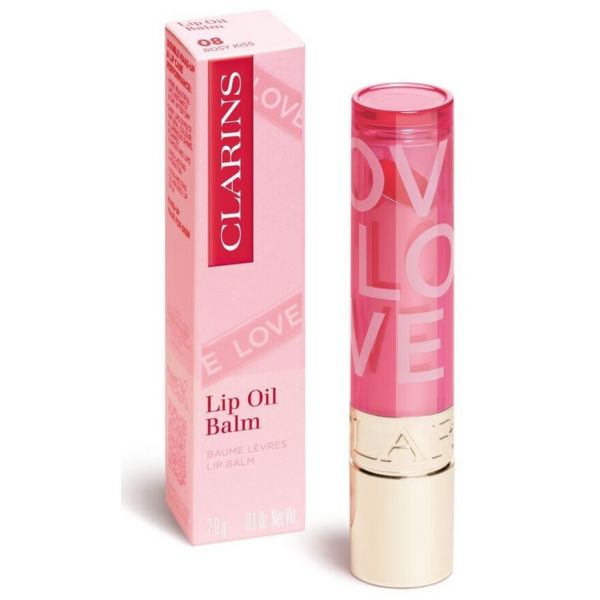 Clarins Love Collection Lip Oil Balm Matizante 08 Rosy Kiss 2.9g