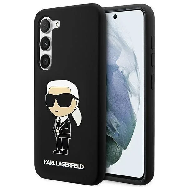 Karl Lagerfeld Capa Silicone para Samsung Galaxy S23 Black