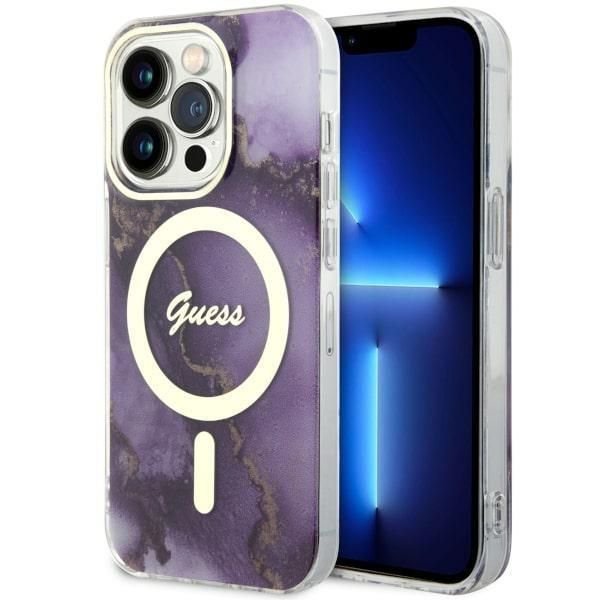 Guess Capa Dura para iPhone 14 Pro 6.1" Purple