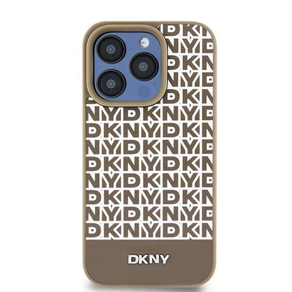DKNY Capa Hardcase para iPhone 15/14/13 6.1" Brown