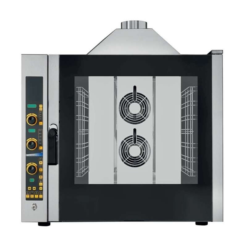 Forno de conveção elétrico com vapor 11 bandejas GN1/1