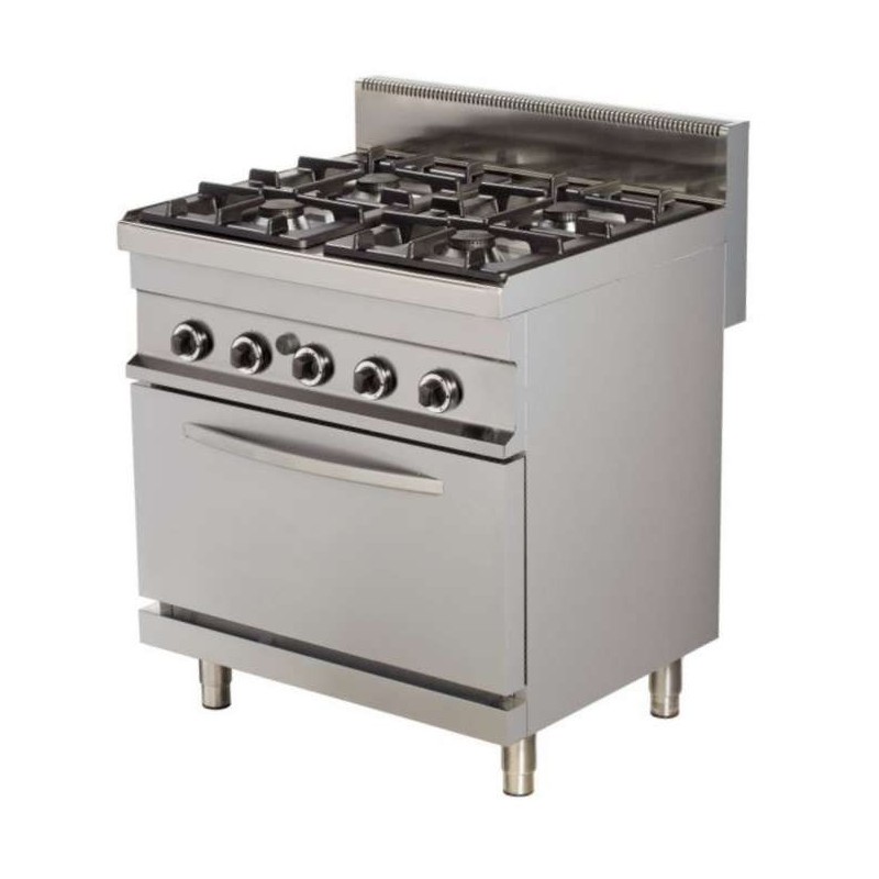 Fogão a gás 4 queimadores c/ forno