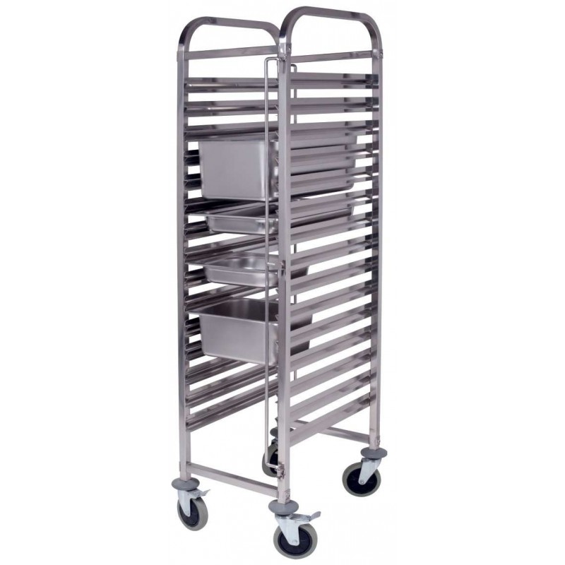 Carro porta tabuleiros – 15 tabuleiros – 380x550x1735mm