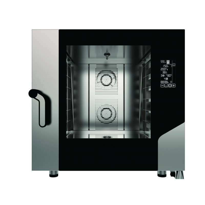 Forno Elétrico de Convecção Pastelaria/Padaria 6 Bandejas Painel Black Mask 600X400mm