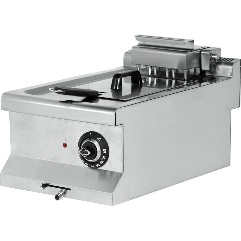 Fritadeira elétrica de mesa 10 litros 7,2 kW 400x635x285mm