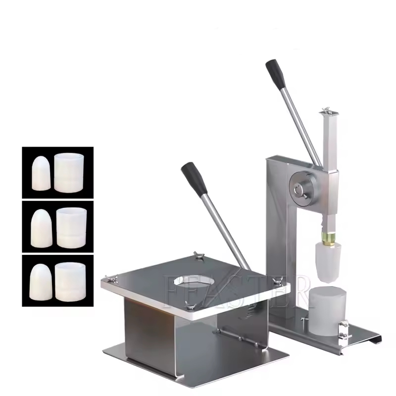 Máquina de selar Bao / Dim Sum / Dumplings em Nylon + Prensa metálica com 3 moldes