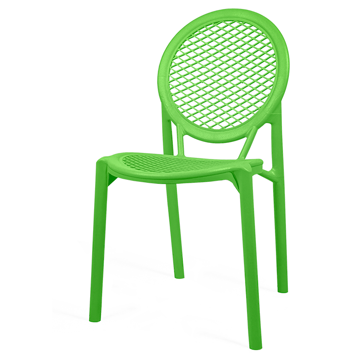 Pack 16 Cadeiras Noah sem Braços Verde Pêra